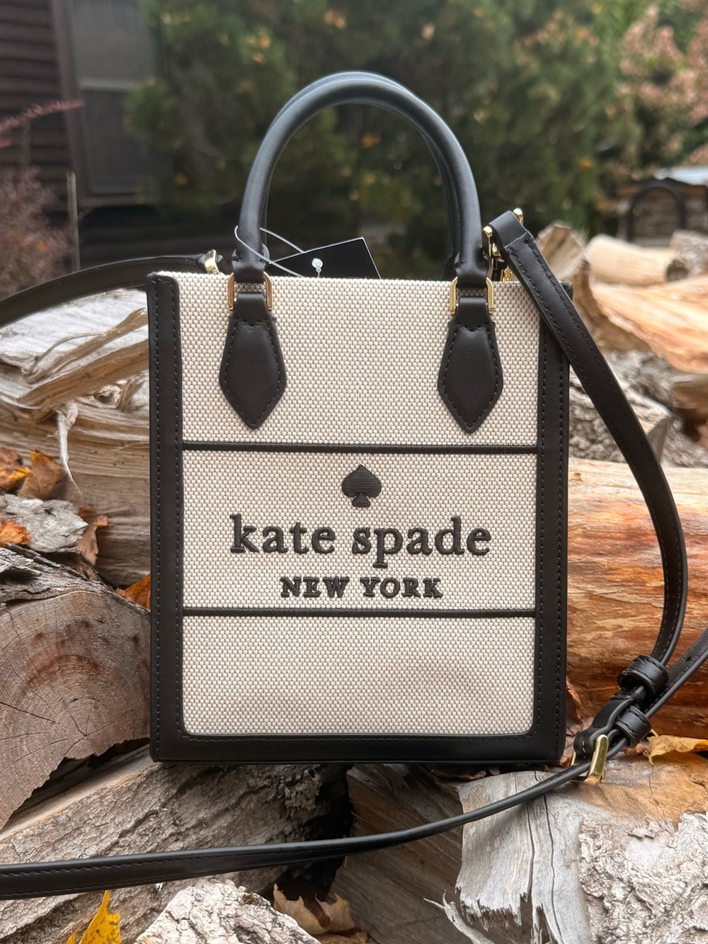 Kate Spade Ellie Canvas Mini Tote